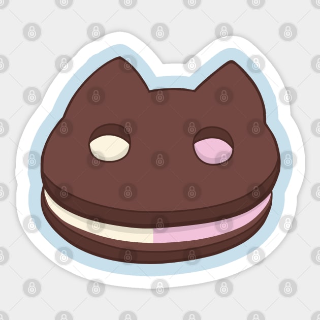 Steven Universe Cookie Cat Sticker by valentinahramov